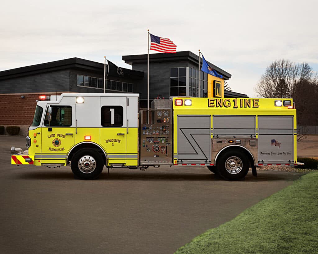 Lee Fire Department Engine