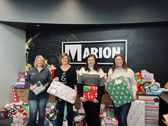 Marion Body Works Contributes to Local Communities During the Christmas Season.