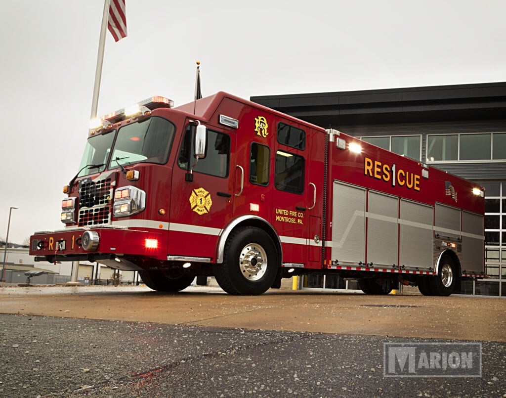 United Fire Company Combo Rescue Truck