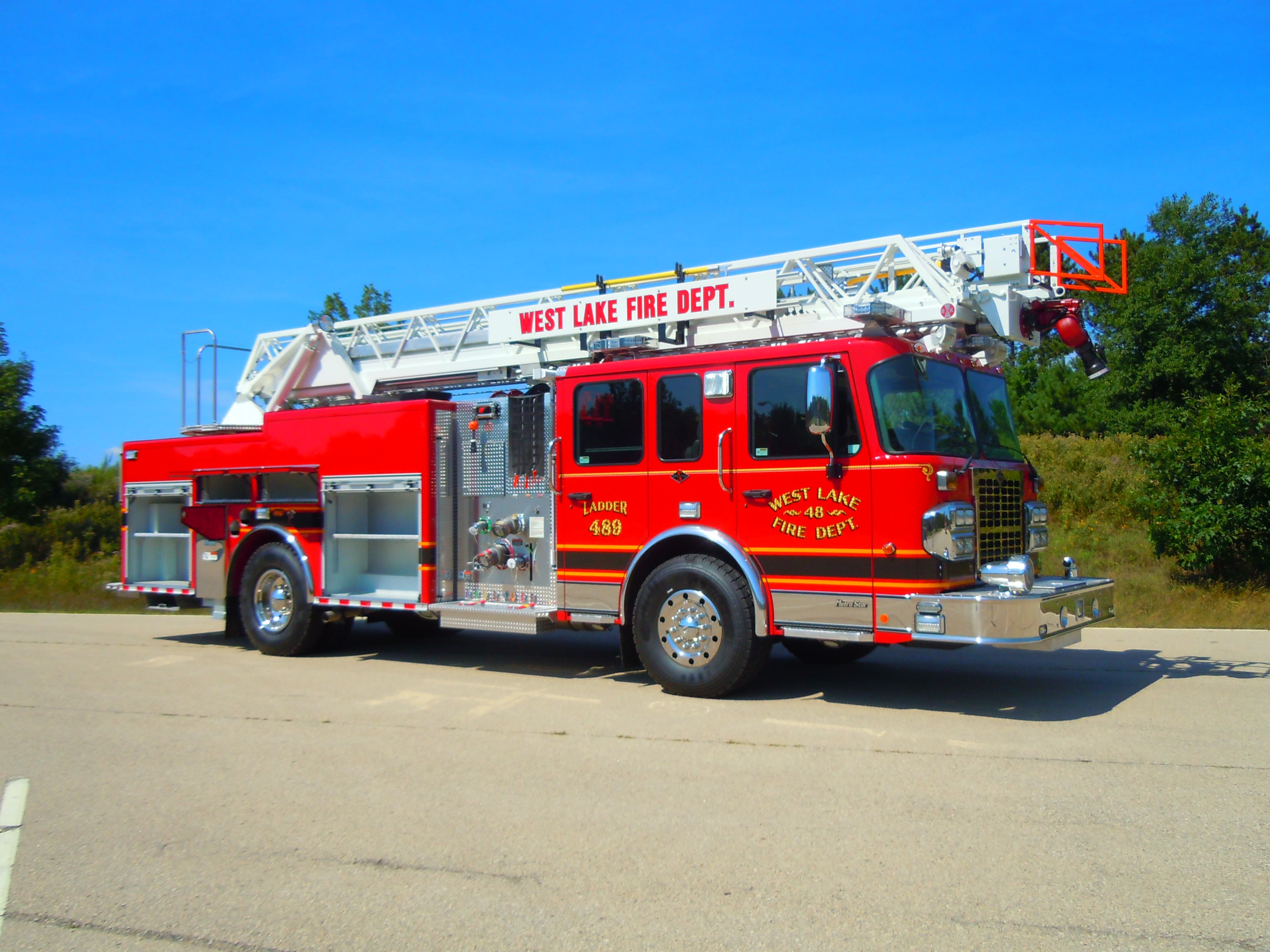 West Lake Fire Department Aerial Ladder Truck