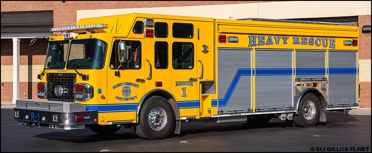 Boght Community Fire District Rescue Pumper