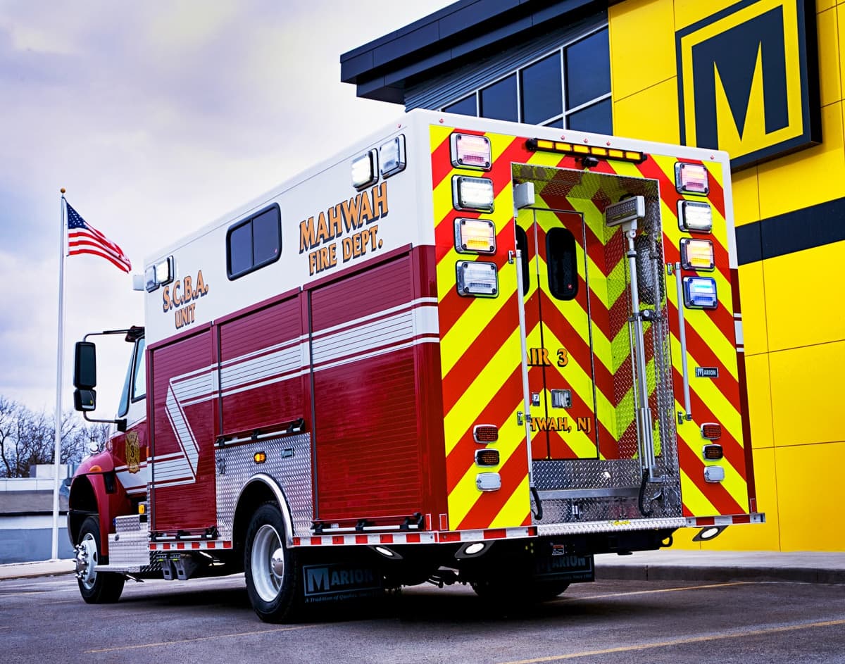 Mahwah Fire Department Rescue Squad Truck