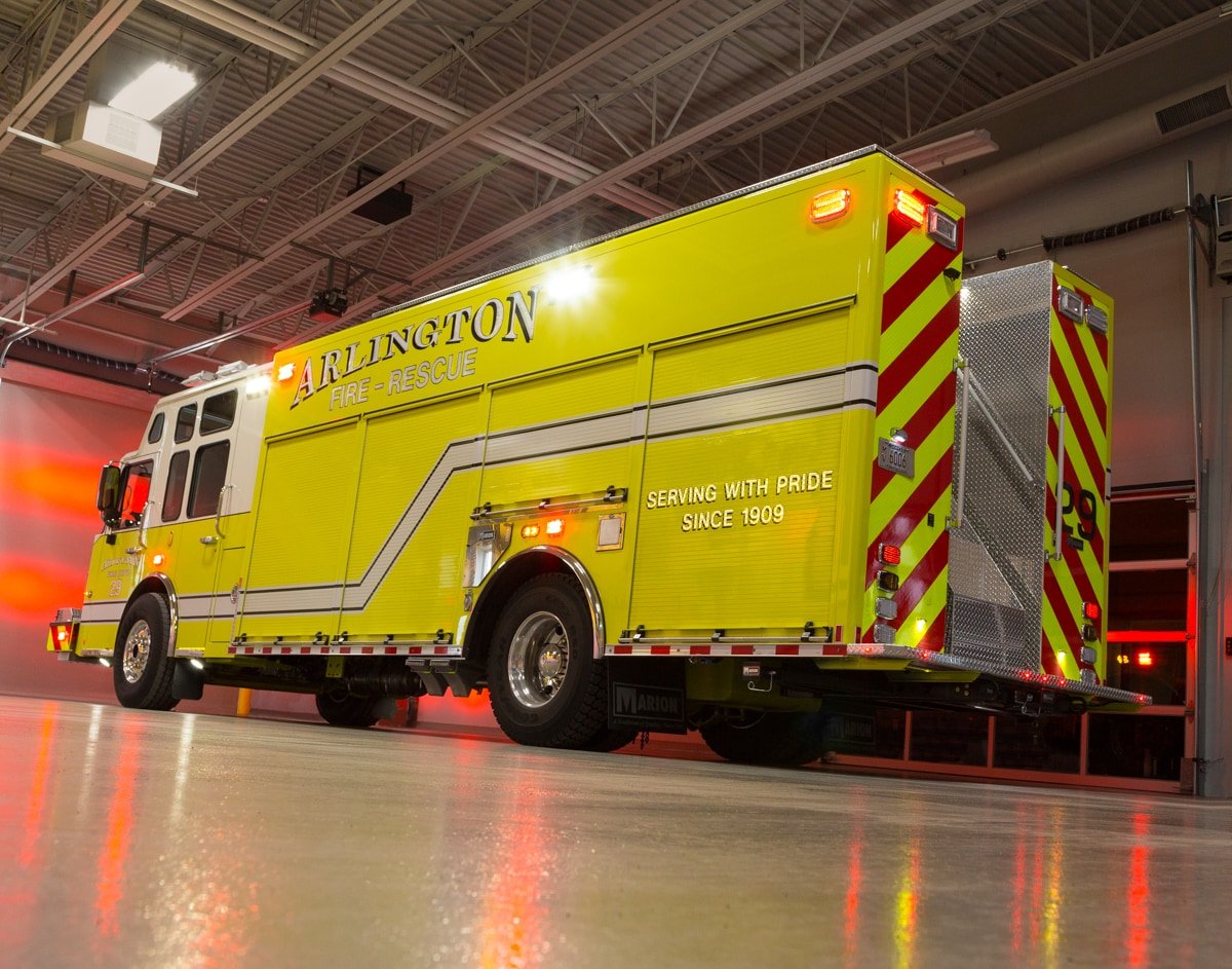 Arlington Fire Department Rescue Truck