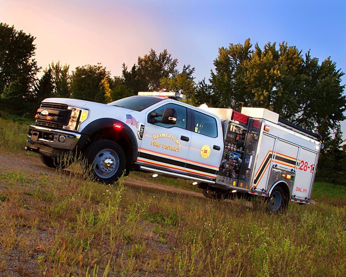 Raymertown Fire District Specialty Fire Truck