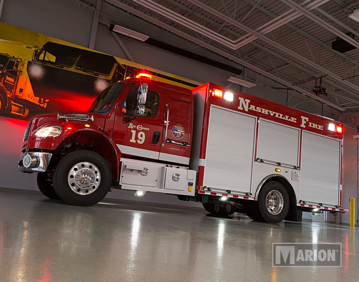 Nashville Fire Department Rescue Truck