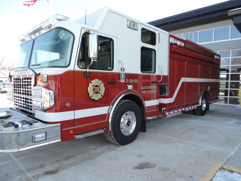 Marlborough Fire District Rescue Pumper Truck