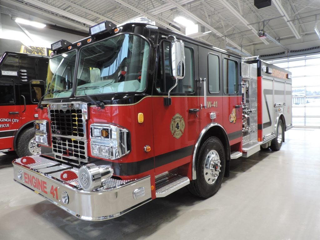 Oswegatchie Fire Department Pumper Truck