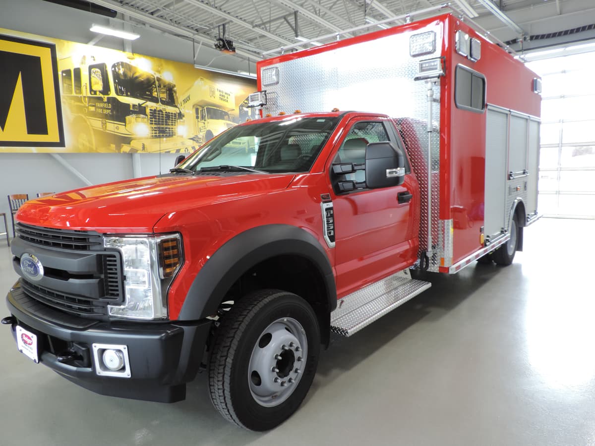 Eli Lilly Fire Rescue Squad Truck