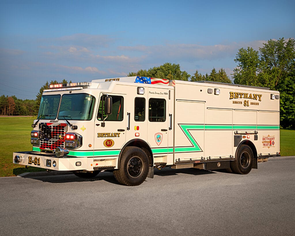 Bethany Vol. Fire Department Rescue Pumper Truck