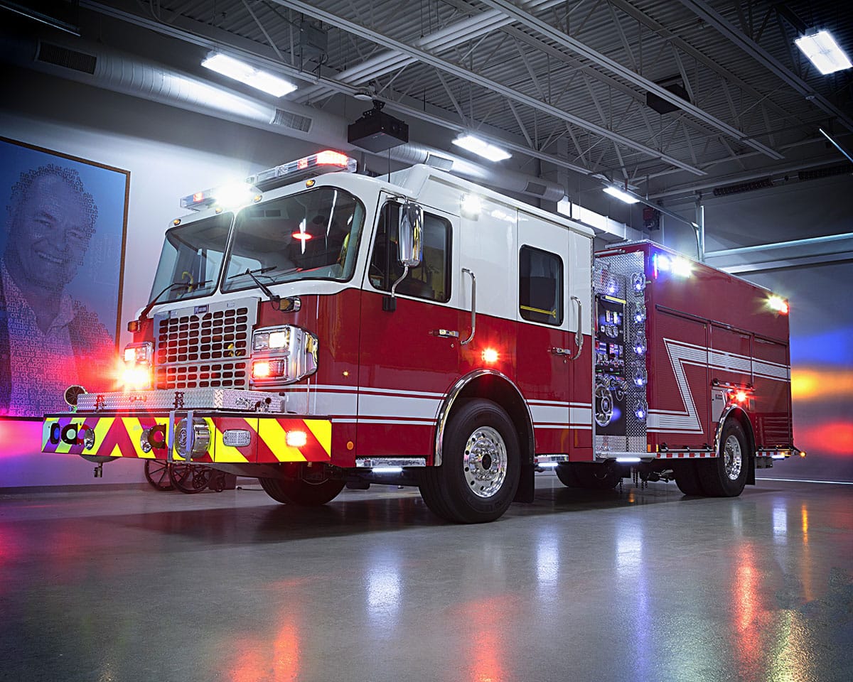 Bristol Kendall Fire Department Pumper Truck