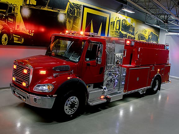 Brooktondale Fire Department Pumper Truck