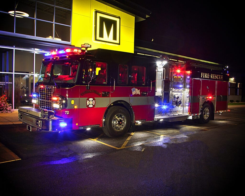 Coralville Fire Department Pumper Truck