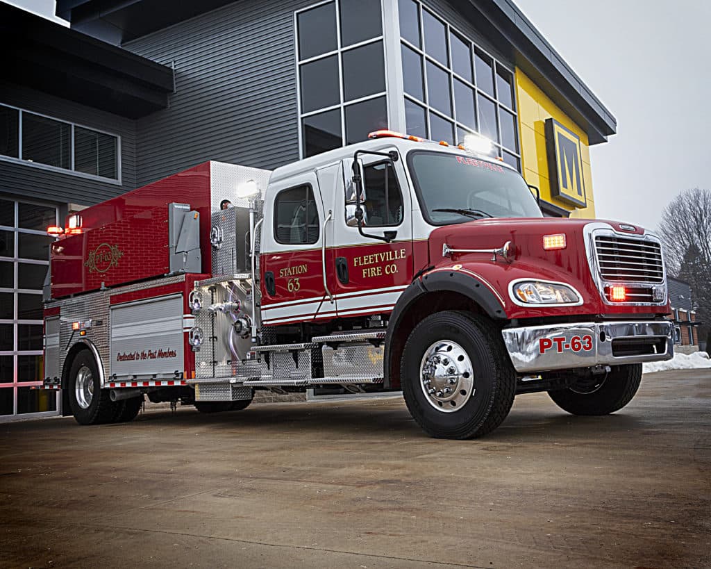 Fleetville Fire Department Tanker Truck