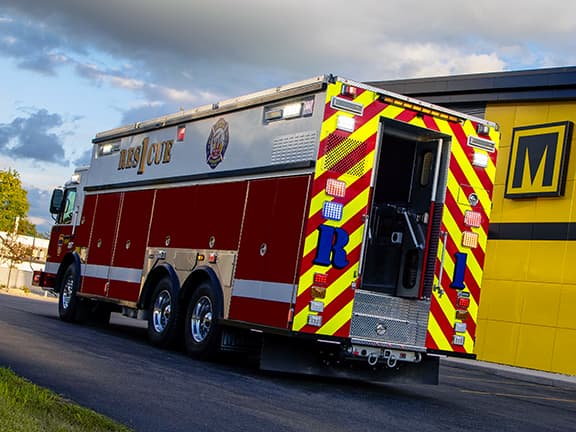 Guilford Fire Department Rescue Squad Truck