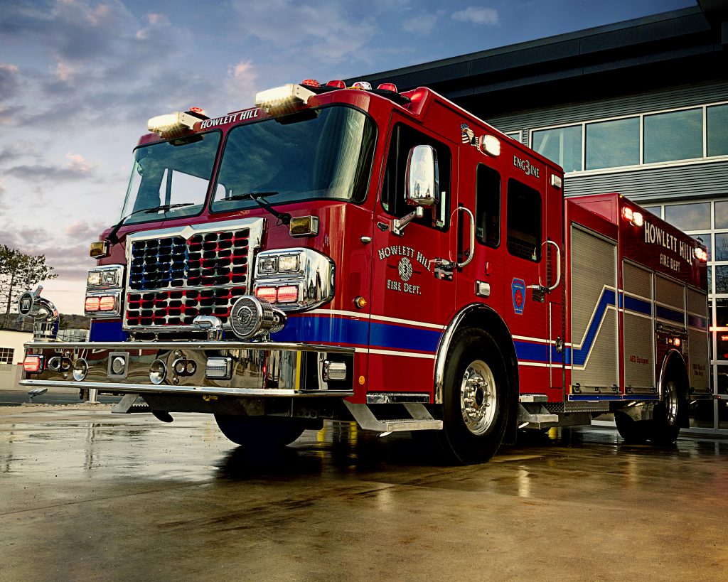 Howlett Hill Fire Department Pumper Truck