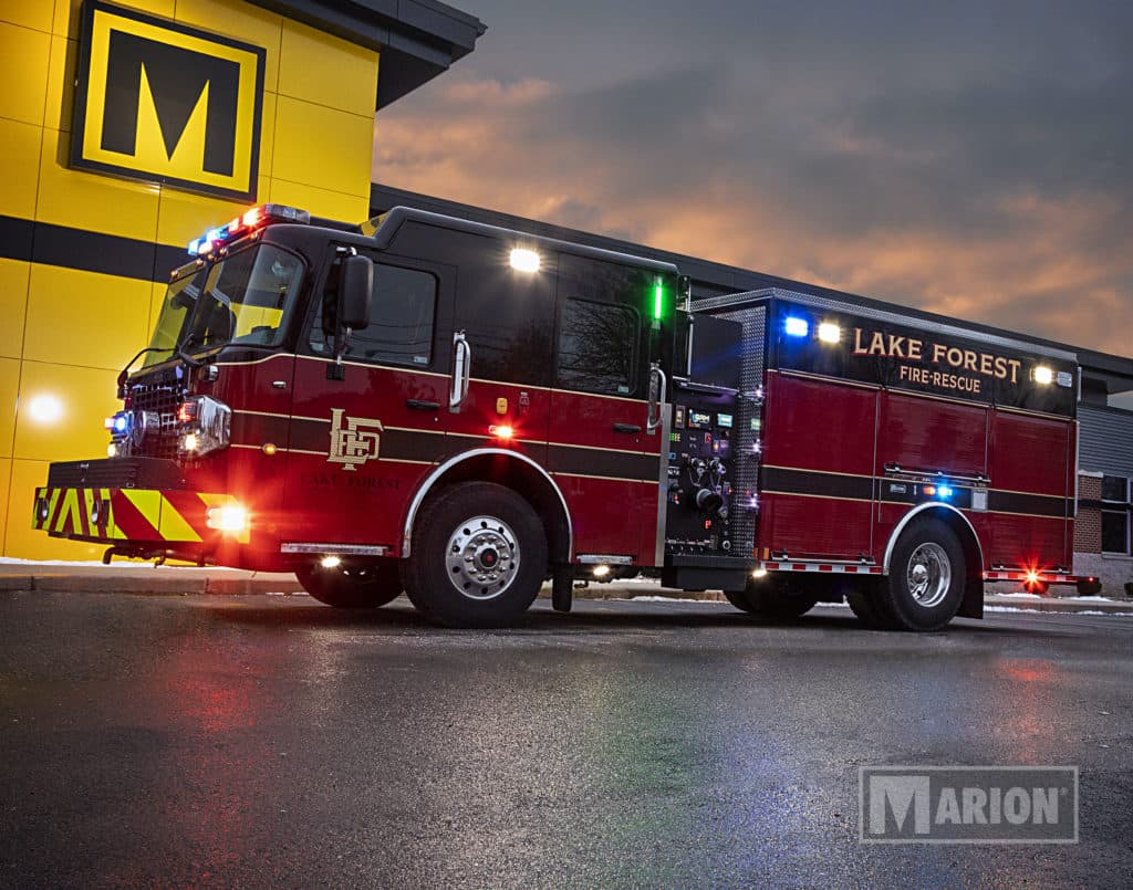 Lake Forest Fire Department Pumper Truck