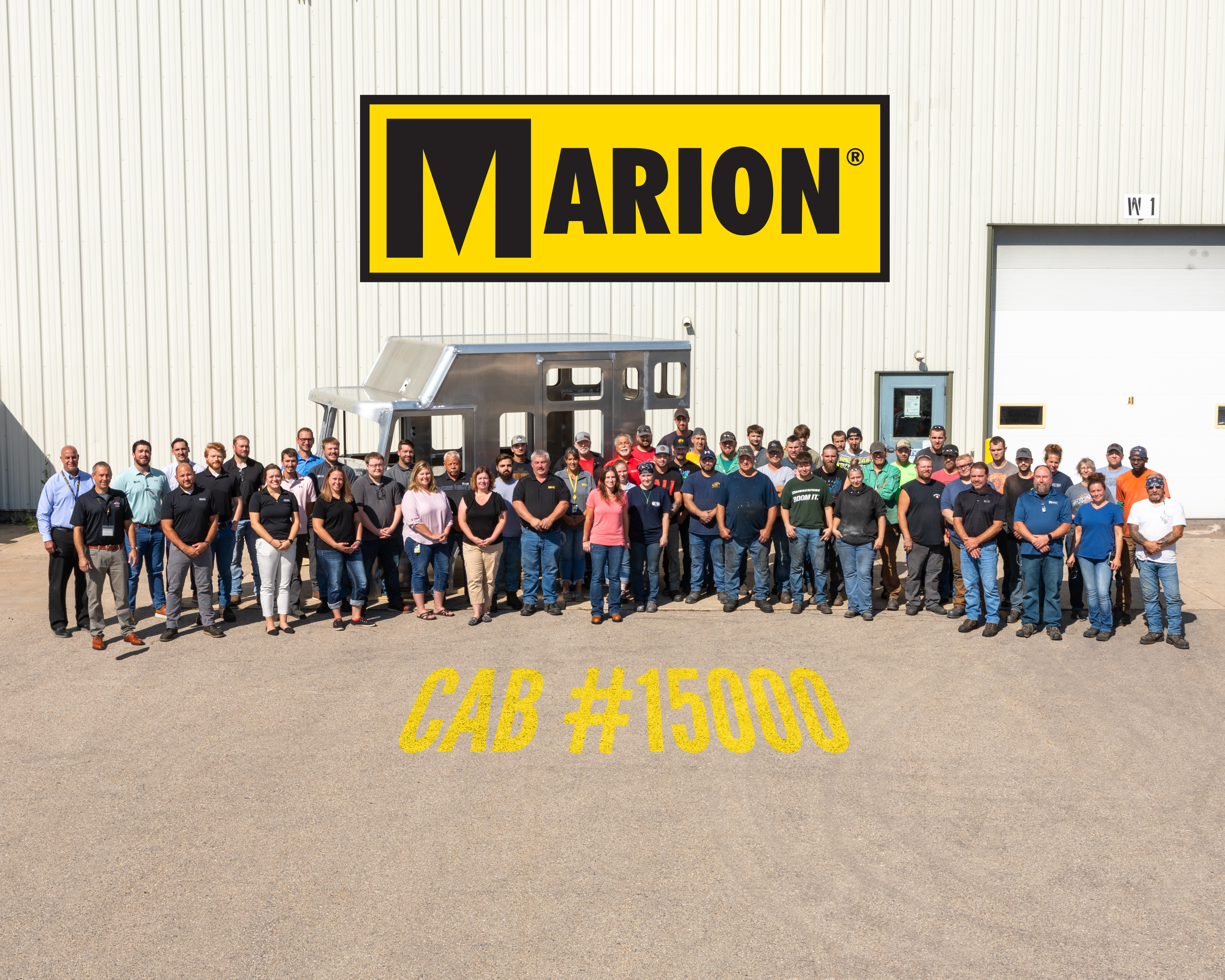 Marion Body Works Celebrates Their 15,000th Custom Cab for Spartan Motors