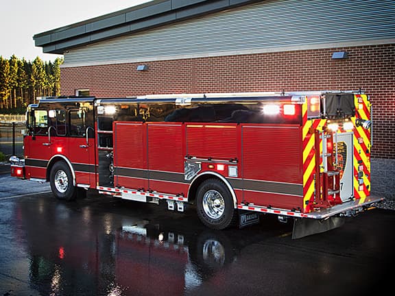 Moscow Fire Department Pumper Truck