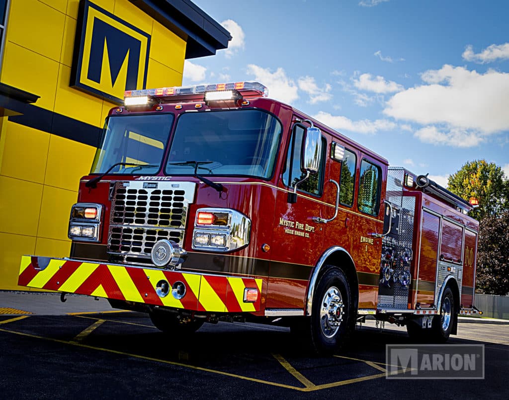 Mystic Fire Department Pumper Truck