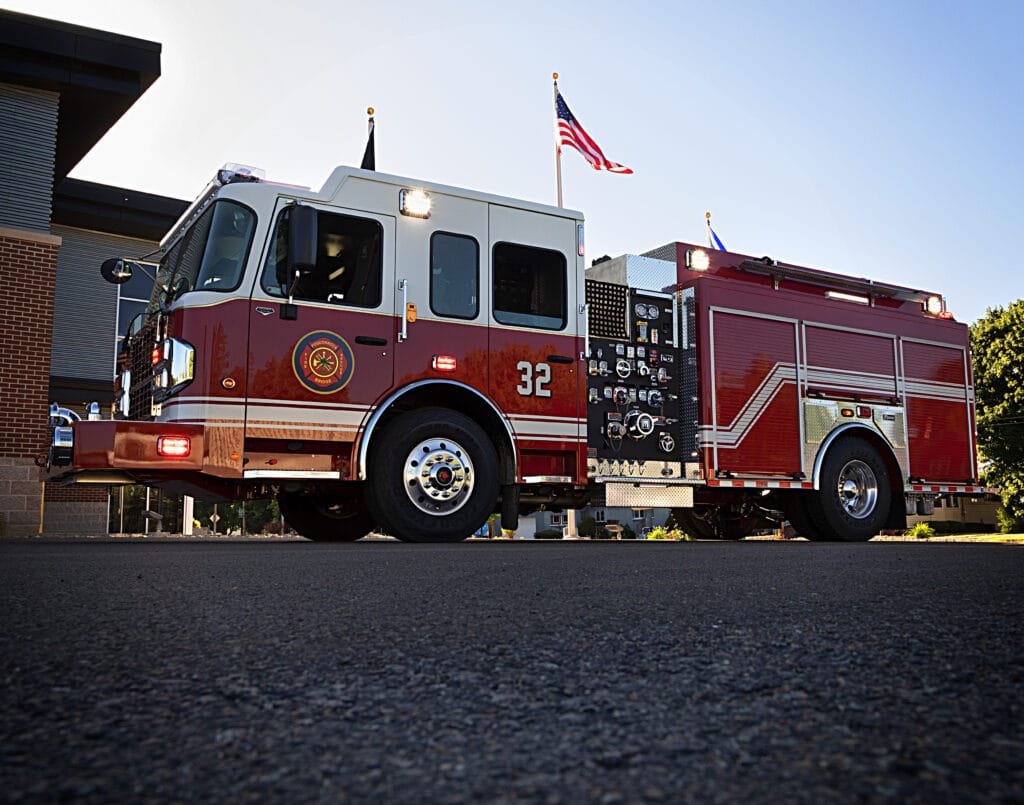 Poquonnock Bridge Fire District Pumper Truck