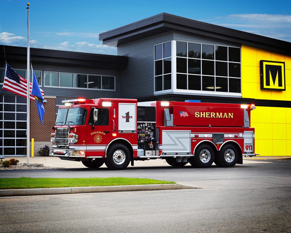 Town of Sherman Fire Department Tanker Truck