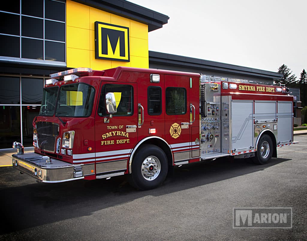 Smyrna Fire Department Pumper Truck