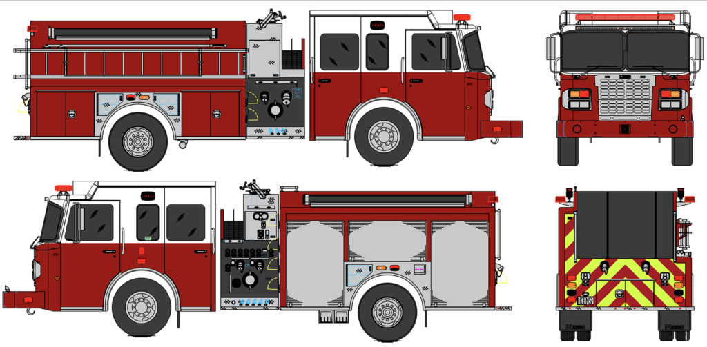 Marion Stock Pumper Fire Truck | Demo Fire Apparatus